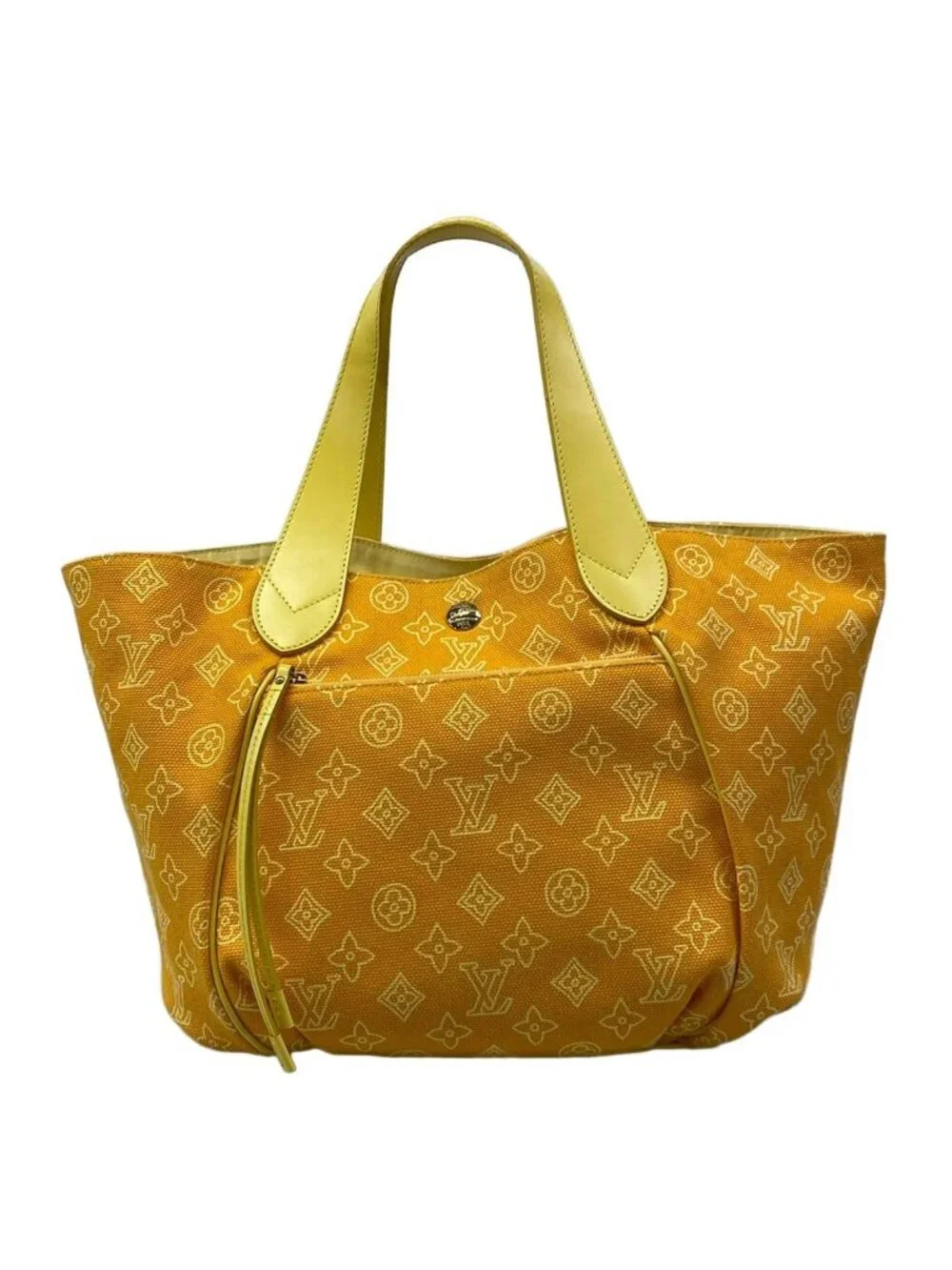 Louis Vuitton Tote Beach Line Cabai Panema PM Jaune Leather